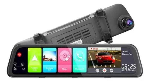 Espejo Retrovisor Inteligente Android | Pantalla Táctil Completa de 12 Pulgadas