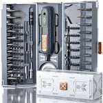 KIT PROFESIONAL DE DESTORNILLADOR ELÉCTRICO JAKEMY 180 EN 1