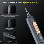 KIT PROFESIONAL DE DESTORNILLADOR ELÉCTRICO JAKEMY 180 EN 1