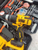 Taladro Inalámbrico DeWALT 36V con Kit de 46 Herramientas